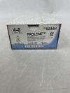 ETHICON 8204H PROLENE Polypropylene Suture, Taper Point, Non-Absorbable, TF 13mm / TF ½ Circle, Blue Monofilament 24" ˜ 60cm, Size: 4-0