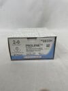 ETHICON 8833H PROLENE Polypropylene Suture, Taper Point, Non-Absorbable, SH 26mm ½ Circle, Blue Monofilament 30" = 75cm, Size: 2-0