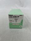 ETHICON 9000G Ethilon Non-Absorbable Monofilament Nylon Suture, Size 10-0, 6 in. Length, CS160-6 Needle
