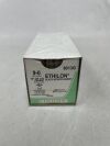 ETHICON 9013G ETHILON Nylon Suture, ULTIMA - Spatula, Non-Absorbable, CS140-6 6.5mm / CS140-6 3/8 Circle, Black Monofilament 12" = 30cm, Size
