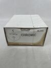 ETHICON GL30G Surgical Gut Suture - Chromic, Taper Point, Absorbable, TP-1 65mm ½ Circle, Chromic Monofilament 27" = 70cm, Size: 1