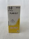 ETHICON H810H Surgical Gut Suture - Plain, Reverse Cutting, Absorbable, FS-1 24mm 3/8 Circle, Plain Monofilament 27" = 70cm, Size: 3-0