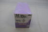 ETHICON J489G Coated Vicryl Absorbable Braided Polyglactin 910 Suture, Size 6-0, 18 in. Length, P-1 Needle