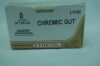 ETHICON L114G Gut Chromic Absorbable Monofilament Suture, Size 0, 54 in. Length