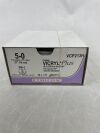 ETHICON VCP213H Coated Vicryl Plus Absorbable Braided Antibacterial Suture, Size 5-0, 27 in. Length, RB-1 Needle