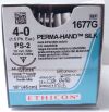 ETHICON 1677G PERMA-HAND SILK Black Braided Non-Absorbable Suture 4-0, 18in (BOX/12) 2025/11/30 Sutures