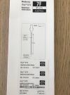 MEDTRONIC 107F-079-95 RIST 079 Radial Access Guide Catheter 7F x 95cm x 0.079in