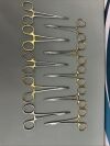 VARIOUS  Stainless Locking Forceps, 4" Straight