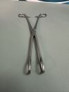AESCULAP BF122R Foerster-Ballenger Oval Ring Dressing Sponge Forceps - 3
