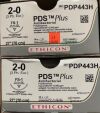 ETHICON PDP 2-0  FS-1 needle  #443H  exp. Aug. 2025 Sutures