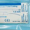 MEDTRONIC/ XOMED REF 3155631 Oto-Flex Round Carbide Fluted Cutting Bur, Orange, 1.0 mm, EXP 2024/03