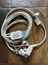 DATEX-OHMEDA 2595P  ECG Cable, 5-LD, Grabbers
