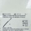 SYNTHES REF 04.013.872S  TI CANN RETRO/ANTEGRADE FEMORAL NAIL-EX/460MM X 14MM, EXP 2023/11