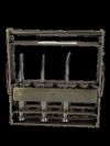 JARIT 250-095 OSTEOTOME BONE ORTHOPEDIC INSTRUMENT SET  OSTEOTOME RACK