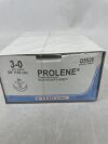 ETHICON D5526 PROLENE Monofilament Suture, Blue, Size 3-0, 54", Double Arm, SH Needle
