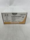 ETHICON X937H ETHIBOND EXCEL Polyester Suture, TAPERCUT, Non-Absorbable, V-5 17mm / V-5 ½ Circle, Green Braided 30" = 75cm, Size: 2-0