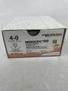 ETHICON MCP935H Monocryl Plus Absorbable Monofilament Suture, Size 4-0, 27 in. Length, PS-1 Needle