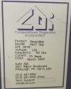 COMPUTATIONAL DIAGNOSTICS INCORPORATED HALF BOY NEURONET