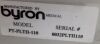 BYRON MEDICAL INC. PT-PLTII-110 ASPIRATOR