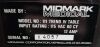 MIDMARK 111 POWER EXAM CHAIR