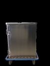 PEDIGO -Soak-Tank STAINLESS STEEL DOUBLE DOOR CART @