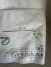 ETHICON 5BB  ENDO-SURGERY 5BB 1 Endopath 5 mm Babcock with Ratchet Handle. LOT OF 3