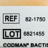 CODMAN REF 82-1750 BACTISEAL Clear EVD Catheter,  1.9mm I.D. , EXP 2023/11
