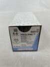 ETHICON 8661G Prolene Blue Monofilament Non-Absorbable Suture, Size 5-0, 18in length, FS-2 needle