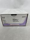 ETHICON J421H COATED VICRYL (polyglactin 910) Suture, Reverse Cutting, Absorbable, FS-2 19mm 3/8 Circle, Undyed Braided 27" = 70cm, Size: 5-0