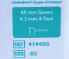 INTUITIVE DA VINCI 41445G Stapler Reload 45mm x 4.3mm 4-Row Green (x) - Box of 12