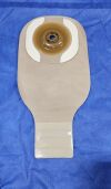 HOLLISTER INC. 8574 Premier Flextend 1pc Drainable pouch, Ultra-Clear, Soft Convex; Taped w/FIlter; Lock 'n Roll; Cut-To-Fit 1" (25mm) 5/BX