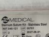 A&E MEDICAL Lot of 4 Packs (2/Pack) Sternum SutureKit  045ooo-121ooo Exp.2027-06  (B41) Sternum Surure Kit