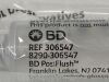 BD Lot of 116 0.9% Sodium Chloride Injection USP  306547  Exp.2026-04 to 2026-11  (N18) 0.9% Sodium Chloride Injection USP