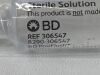 BD Lot of 72 0.9% Sodium Chloride Injection USP  306547 Exp.2027-01  (N18) 0.9% Sodium Chloride Injection USP