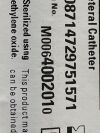 BOSTON SCIENTIFIC Ureteral Catheter  M0064002010oo   Exp.2025-10  (Z3) Ureteral Catheter