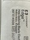 COVIDIEN Lot of 4 Edge Hex-locking Blade Electrode  E1450X Exp.2025-09 to 2025-12  (J6) Edge Hex-locking Blade Electrode