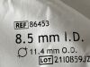 COVIDIEN Lot of 10 Shiley Hi-Lo Oral/Nasal  ooo86453ooo   Exp.2026-10  (B16) Shiley Hi-Lo oral/Nasal