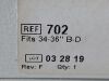 DALE Lot of 6 Post-Surgical Bra  oooo702ooo   Exp.2028-01 to 2029-01 (Y12) Post-Surgical Bra