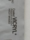 ETHICON Coated VICRYL  J317oo   Exp.2025-07  (M52) Coated VICRYL