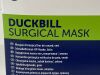 HALYARD Lot of 2 Boxes (50/Box) Duckbill Surgical Mask  37525oo   Exp.2025-06 to 2025-08  (Q28) Duckbill Surgical Mask