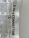 MEDLINE 5-IN-1 Connector  DYND50510  Exp.2025-11  (H8) 5-IN-1 Connector