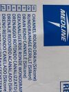 MEDLINE Lot of 3 Channel Round Drain  DYNJWE2190oo   Exp.2025-06 to 2025-08  (E6) Channel Round Drain