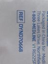 MEDLINE Skin Prep Tray  DYND70668oo  Exp.2025-09  (Y64) Skin Prep Tray