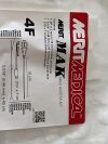 MEDTRONIC Merit Mak Mini Access Kit  MAK401N-E  Exp.2026-03 to 2026-04  (Q34) Merit Mak Mini Access Kit