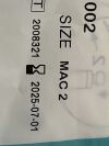 TELEFLEX Lot of 36 Laryngoscope Blade  004551002ooo   Exp.2025-07  (B42) Laryngoscope Blade