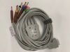 MINDRAY 2104727-001 MINDRAY 2104727-001 MAC1200 MAC800 MAC400 MAC600  MAC1600  MAC2000 MAC3500 10 LEAD 15 PINS ECG CABLE  ECG unit