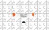 SMITH & NEPHEW 66801278 Renasys Touch IV Pole/Bed Clamp