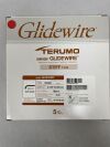 TERUMO GS3508 Radiofocus Glidewire, 0.035" guidewire diameter, 180cm length, 3cm flexible tip length, angled, stiff shaft