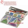 BISONS INTERNATIONAL Veterinary Titanium Locking Plates and Screws Orthopedic Titanium Mini Locking Plate Set 1.9 & 2.0mm Screws & Plates Vet Surgery Kit