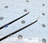 BISSINGER 4-4.5mm 9569574 Up Angled  Nonstick Bipolar Forceps